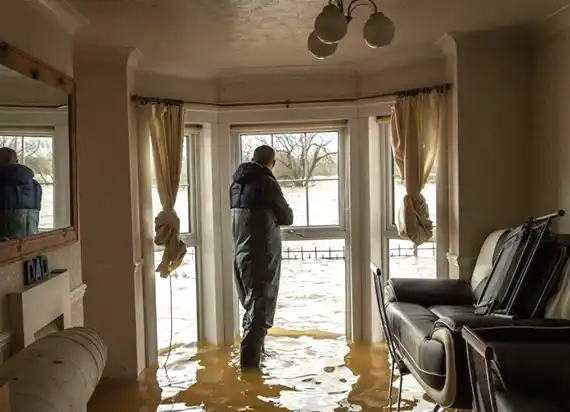 water damage restoration service Mission Canyon